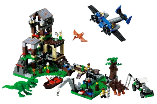 LEGO 5987 Complexe de Recherche Dino - prix | Brick Broker