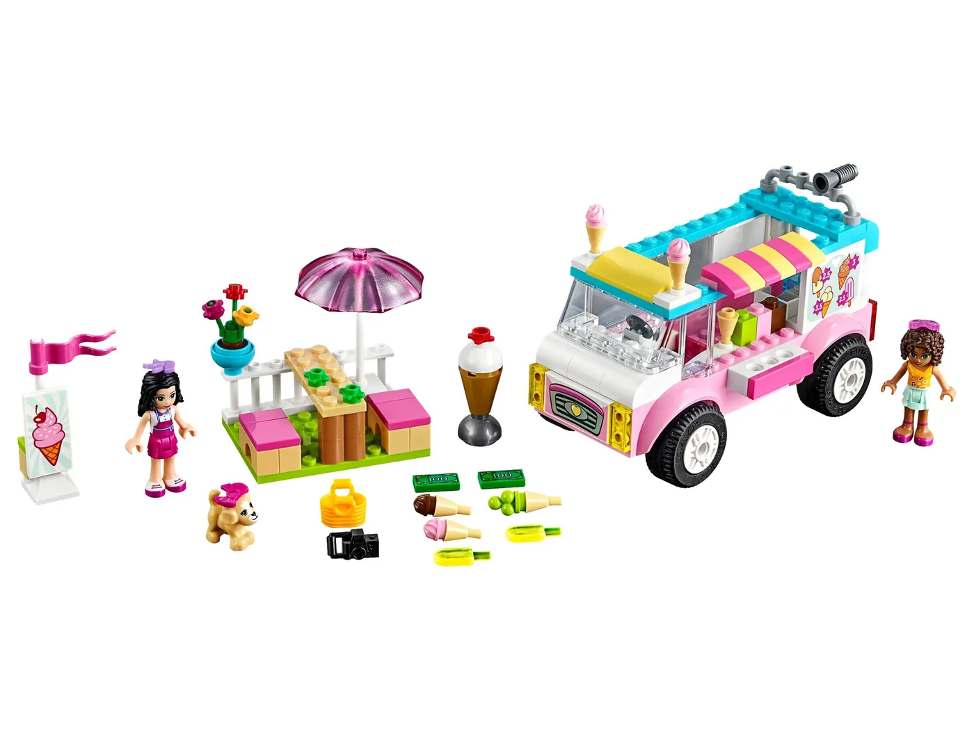LEGO 10727 Le camion à glace d'Emma - prix | Brick Broker