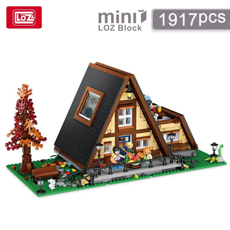 LOZ Cabane en rondins triangulaire (LOZ-1037) - prix | Brick Broker