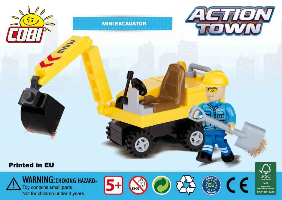COBI Mini-pelleteuse (COBI-1671) - prix et où acheter | Brick Broker