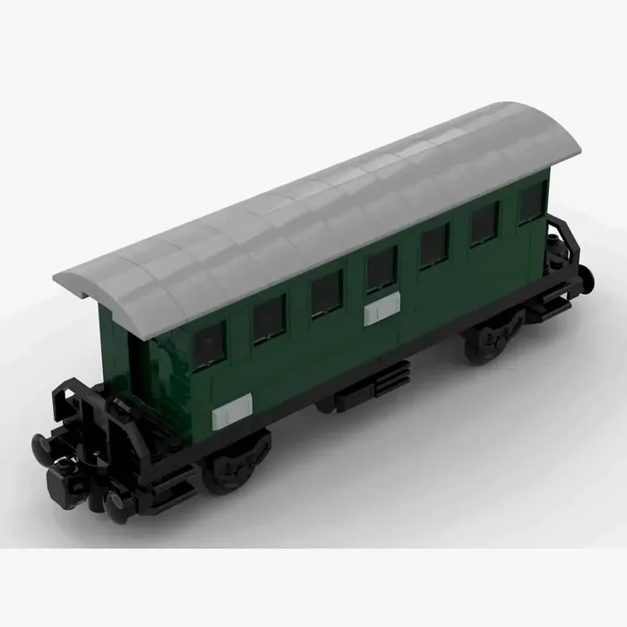 BlueBrixx Voiture de passagers avec abri (BB-101009) - prix | Brick Broker