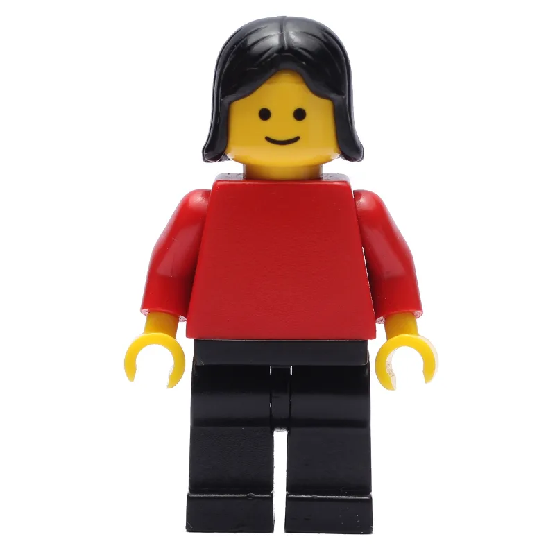 Red Torso, Black Legs, Black Hair — dans quels sets LEGO ? (fig-010377) | Brick Broker