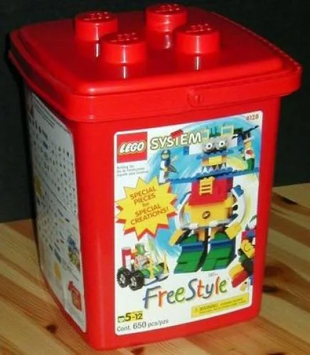 LEGO 4128 Seau Freestyle XL - prix et où acheter | Brick Broker