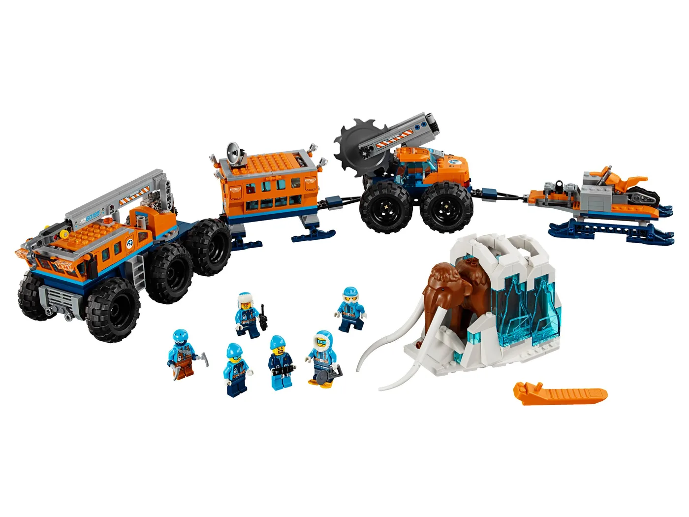 LEGO 60195 La base d'exploration mobile des arctiques - prix | Brick Broker