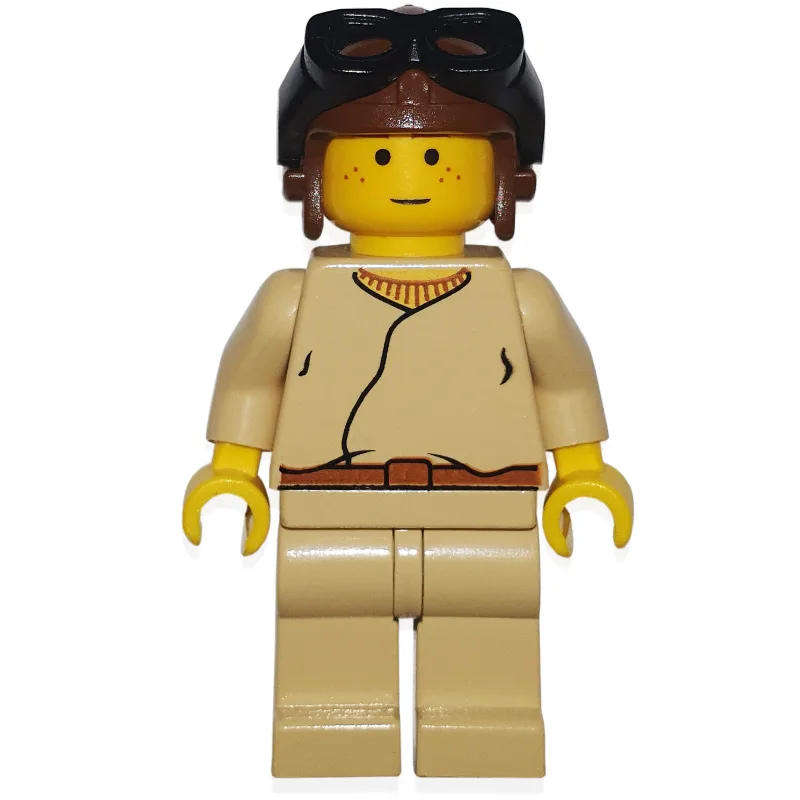Anakin Skywalker, Child, Yellow Skin, Brown H… — minifigurine LEGO | Brick Broker
