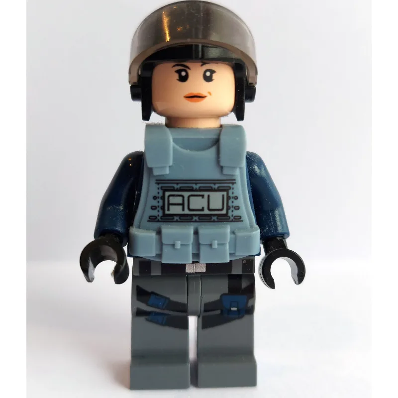 ACU Trooper with Sand Blue Armor, Female — minifigurine LEGO | Brick Broker