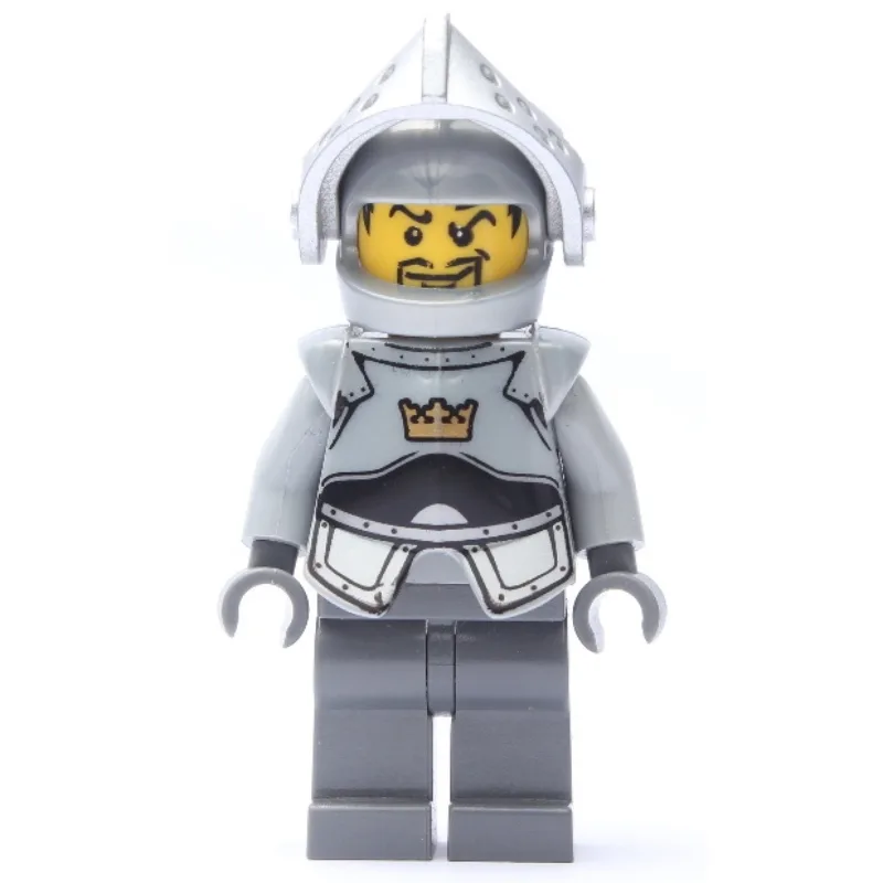 Knight, Gray, Armor, Helmet with Visor — dans quels sets LEGO ? (fig-009961) | Brick Broker