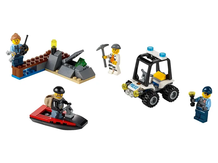 LEGO 60127 Set de démarrage de l'île-prison - prix | Brick Broker