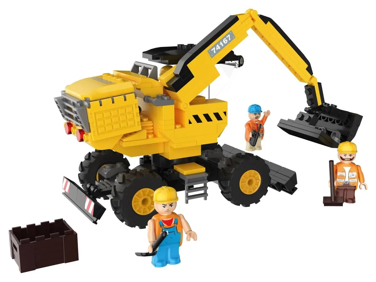 Playtive Clippys Excavatrice (CLIPPYS-80792003) - prix | Brick Broker
