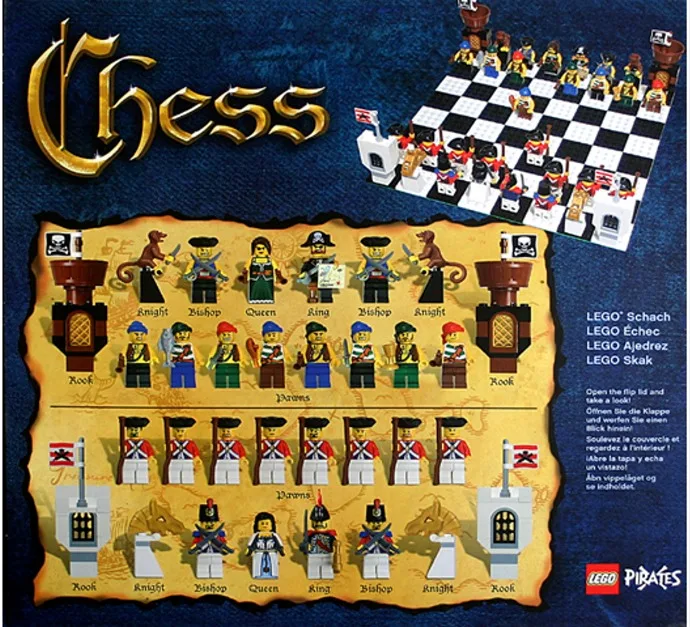 LEGO 852751 Échecs des Pirates - prix et où acheter | Brick Broker