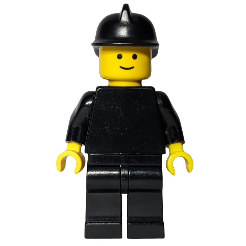 Fireman, Plain Black, Black Helmet — dans quels sets LEGO ? (fig-000342) | Brick Broker