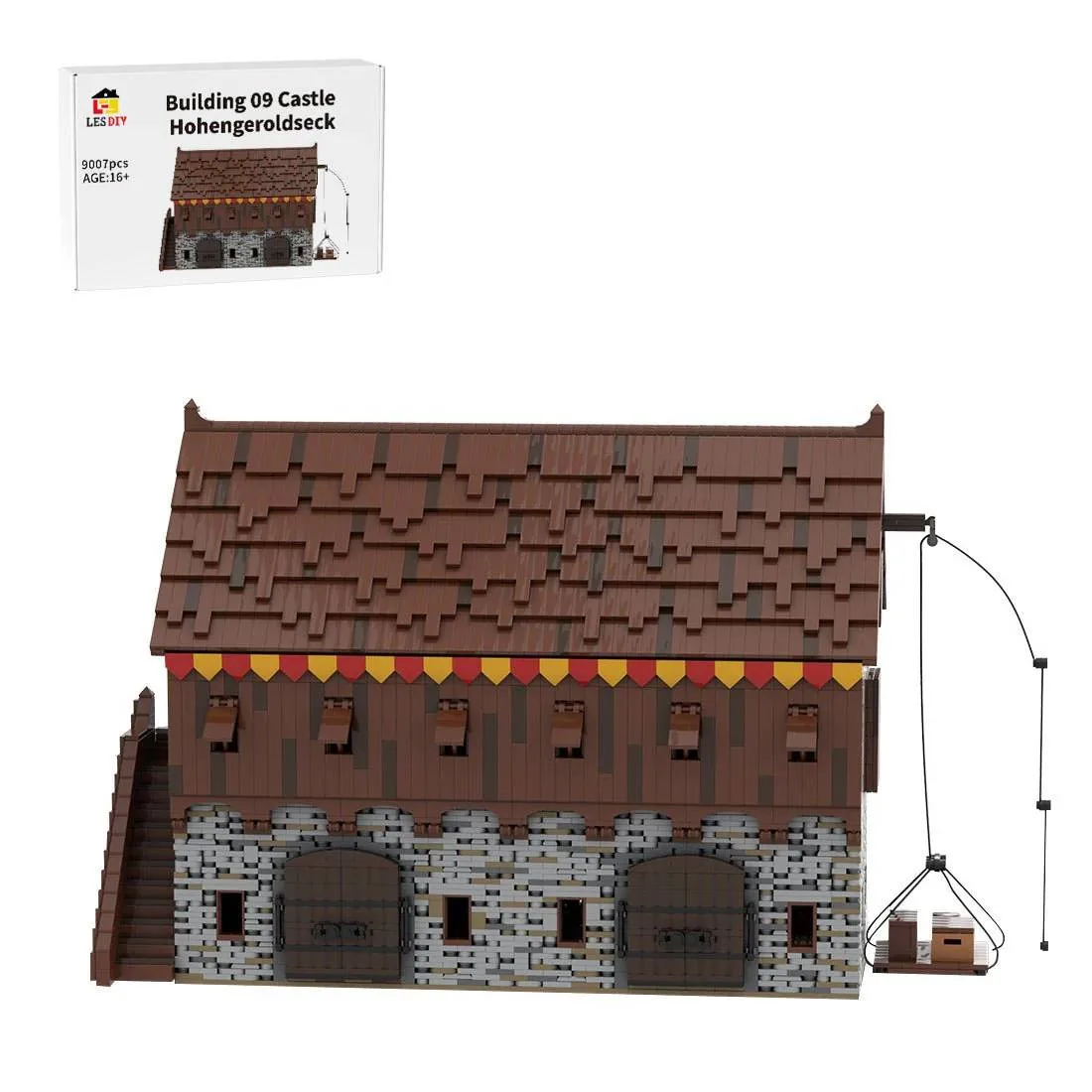 LesDiy Bâtiment 09 Château de Hohengeroldseck - Sable et stockage (LESDIY-3626210) - prix | Brick Broker