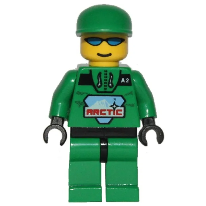 Arctic Crew, Green, Cap — dans quels sets LEGO ? (fig-007208) | Brick Broker