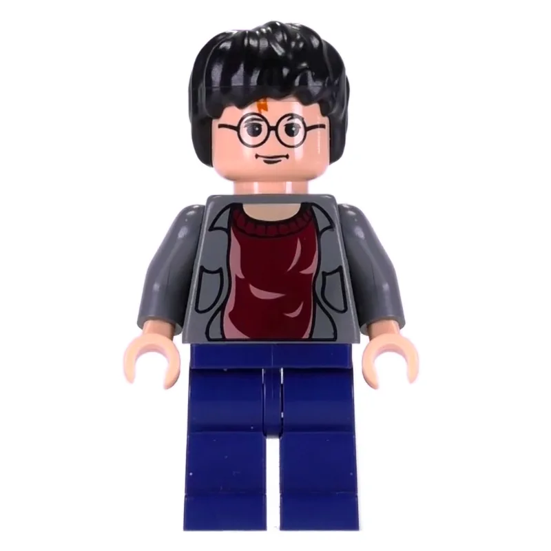 Harry Potter, Open Dark Bluish Gray Jacket ov… — minifigurine LEGO | Brick Broker