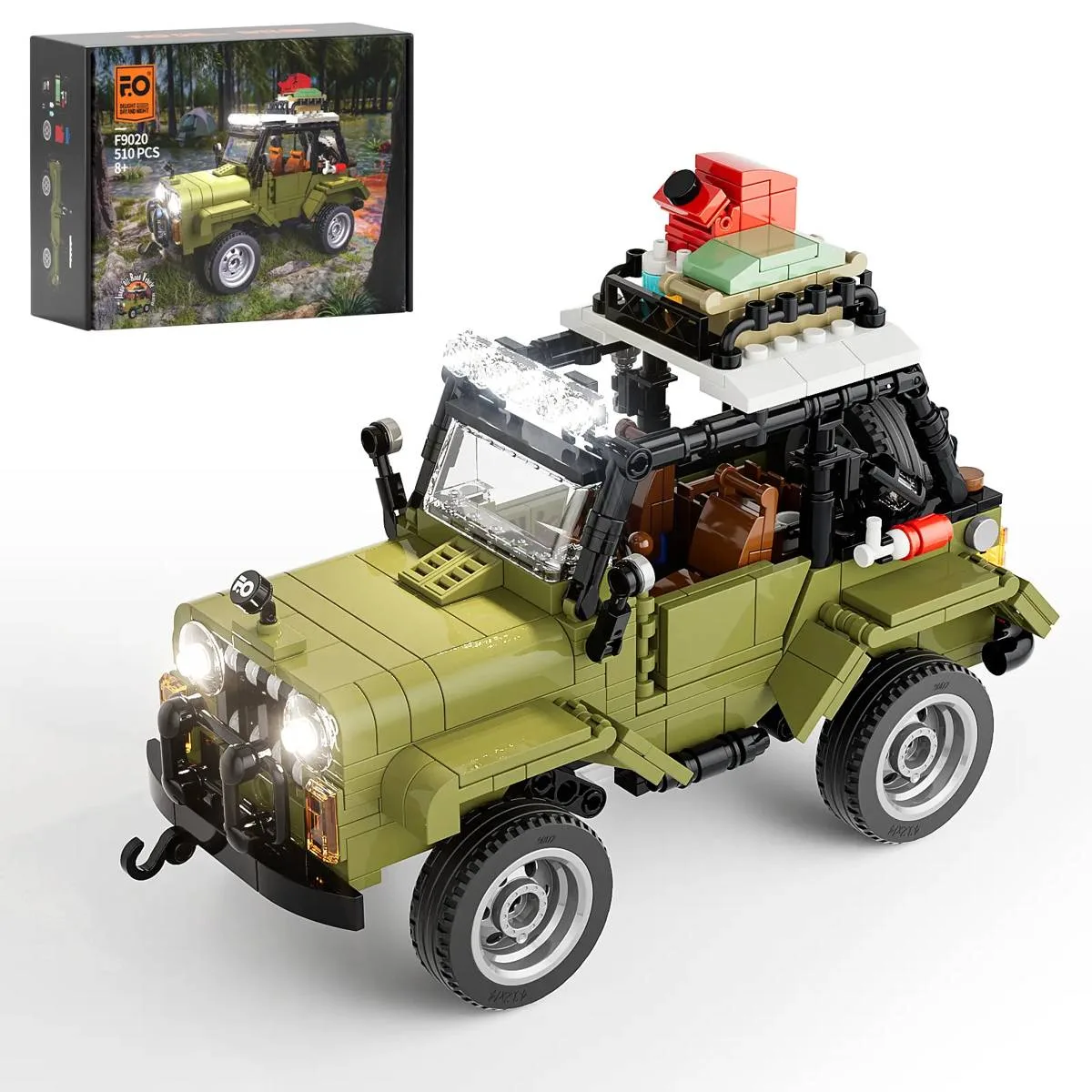 Lumibricks Tout-Terrain Jungle (LUMI-F9020) - prix | Brick Broker
