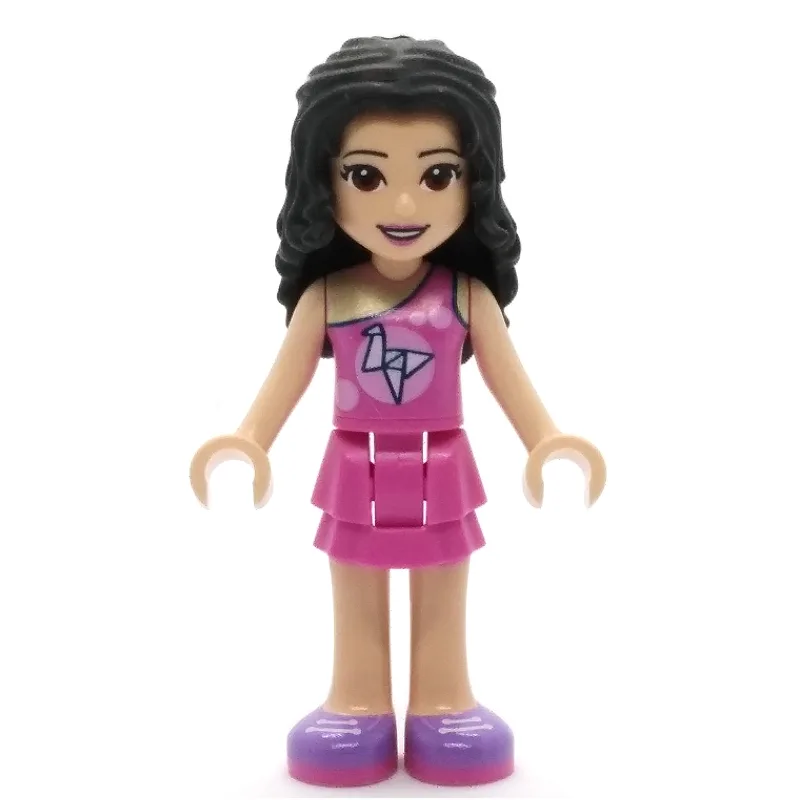 Emma - Dark Pink Top, Dark Pink Skirt — dans quels sets LEGO ? (fig-002715) | Brick Broker