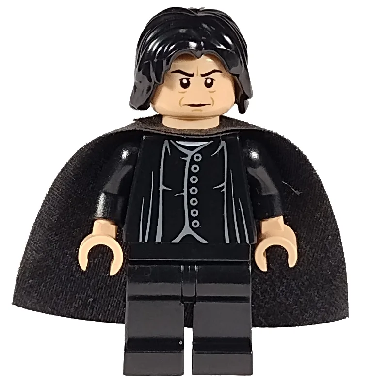 Professor Severus Snape, Black Vest, Cape — minifigurine LEGO | Brick Broker