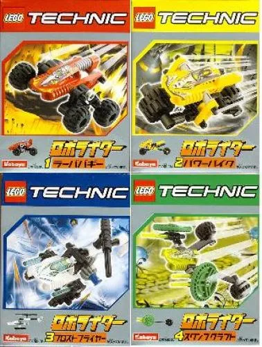 LEGO Kabaya RoboRiders Pack de 4 (KABROBO-1) - prix | Brick Broker