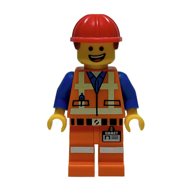 Emmet, Red Hard Hat — dans quels sets LEGO ? (fig-000673) | Brick Broker