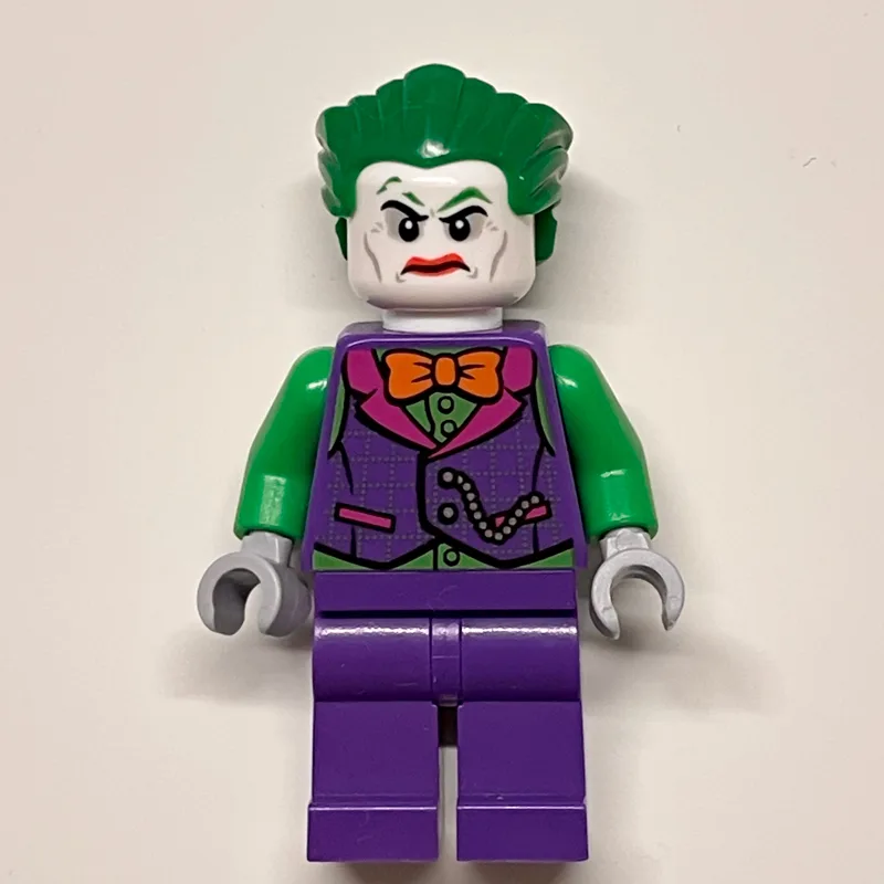 The Joker with Dark Purple Vest Over Green Sh… — minifigurine LEGO | Brick Broker