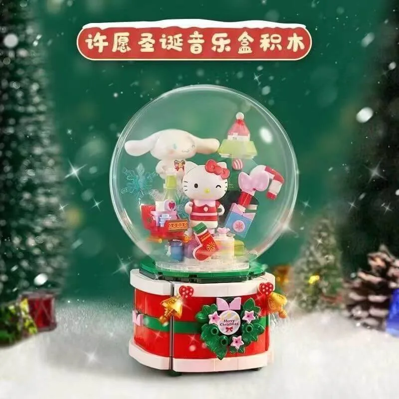 Keeppley Boîte à musique Hello Kitty Noël (KEP-K20836) - prix | Brick Broker