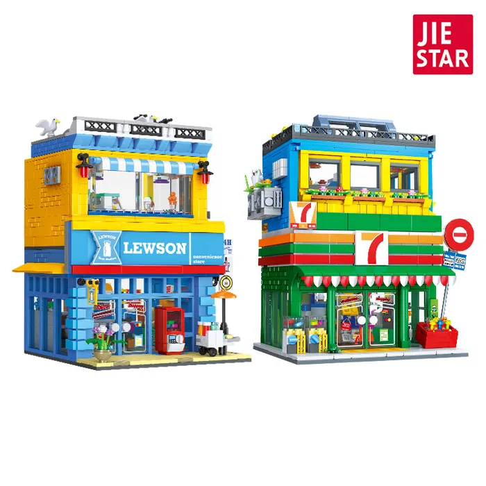 JIESTAR Lot de 2 sets vue de rue (JS-89118) - prix | Brick Broker