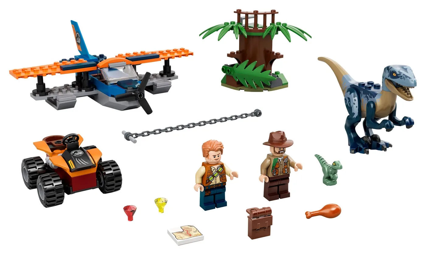 LEGO 75942 Velociraptor : Mission de sauvetage en biplan - prix | Brick Broker
