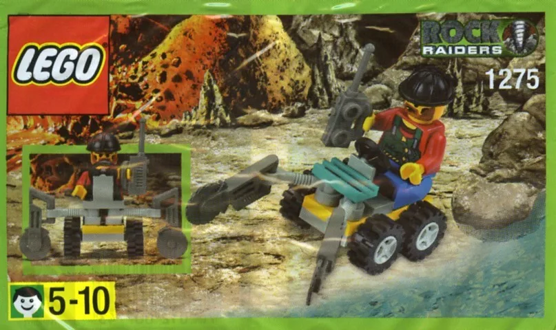 LEGO 1275 Bulldozer avec tronçonneuse - prix | Brick Broker