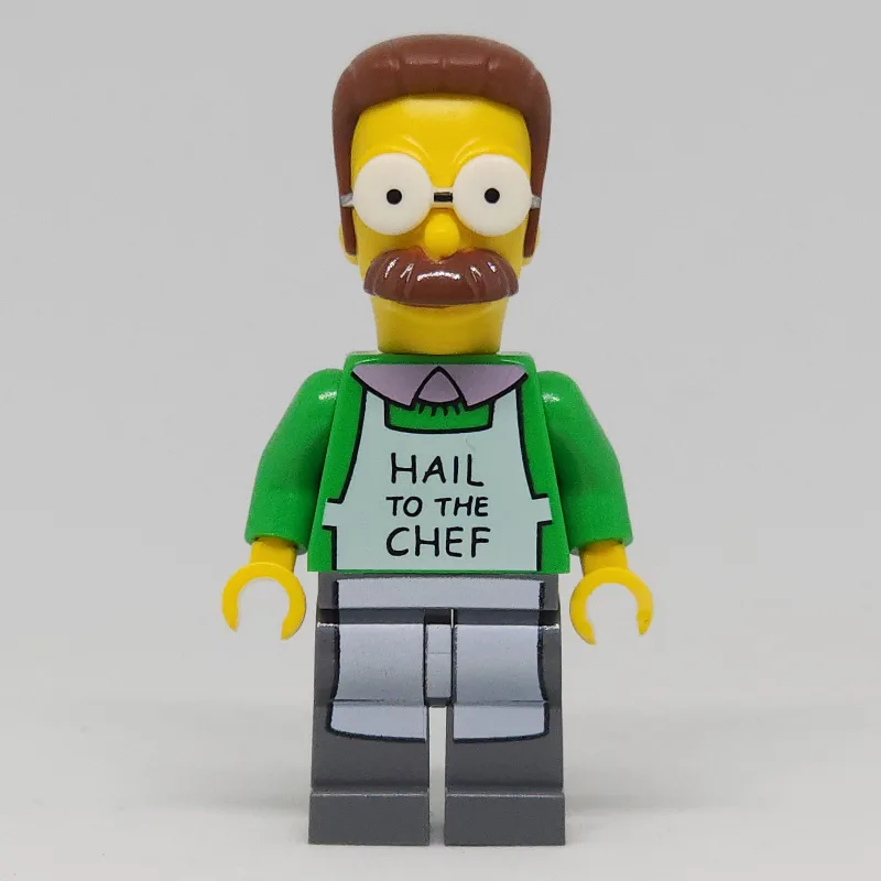 Ned Flanders in Apron — dans quels sets LEGO ? (fig-004545) | Brick Broker