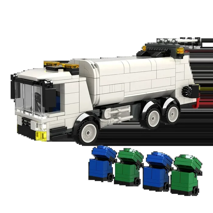 BRIXIES Camion poubelle (BRIXIES-222.400) - prix | Brick Broker