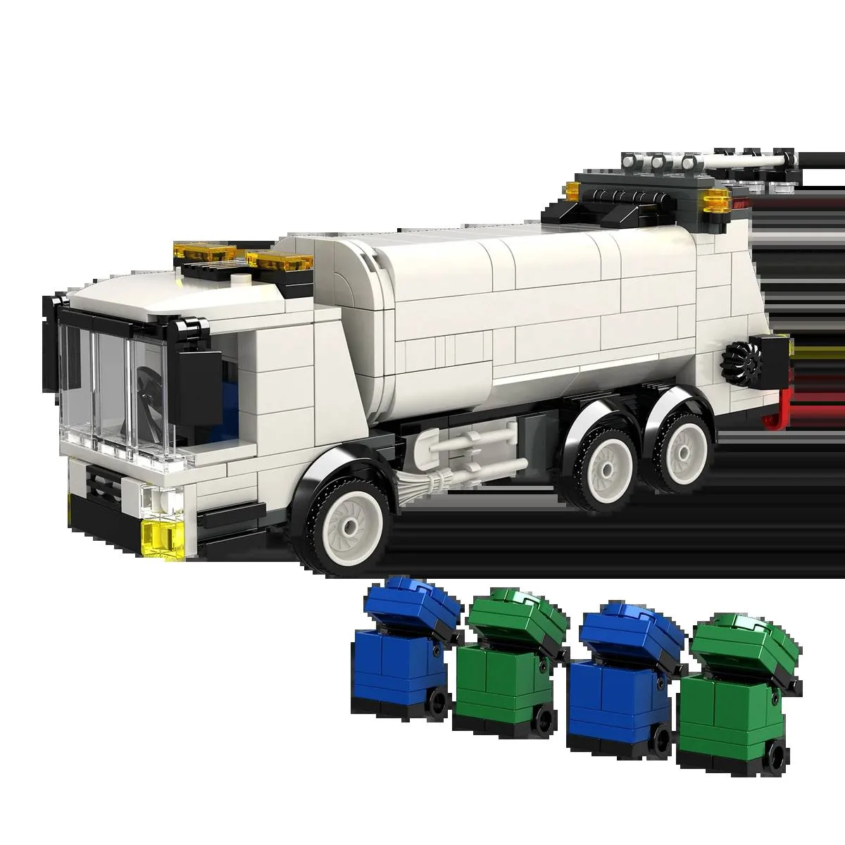 BRIXIES Camion poubelle (BRIXIES-222.400) - prix | Brick Broker