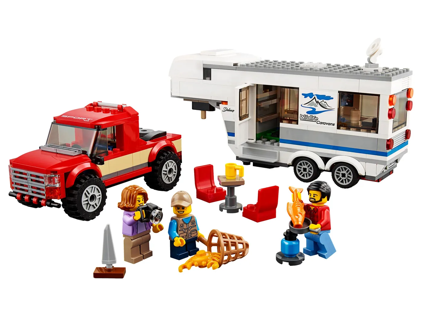 LEGO 60182 Pick-up et caravane - prix et où acheter | Brick Broker