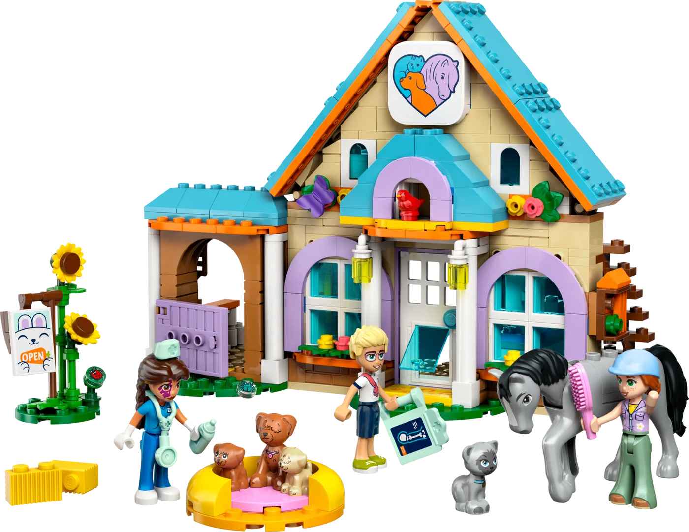 LEGO 42651 Clinique vétérinaire pour chevaux et animaux de compagnie - prix | Brick Broker