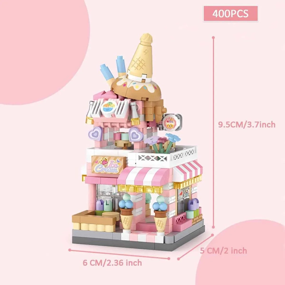 LOZ Magasin de Glaces (LOZ-8813) - prix et où acheter | Brick Broker