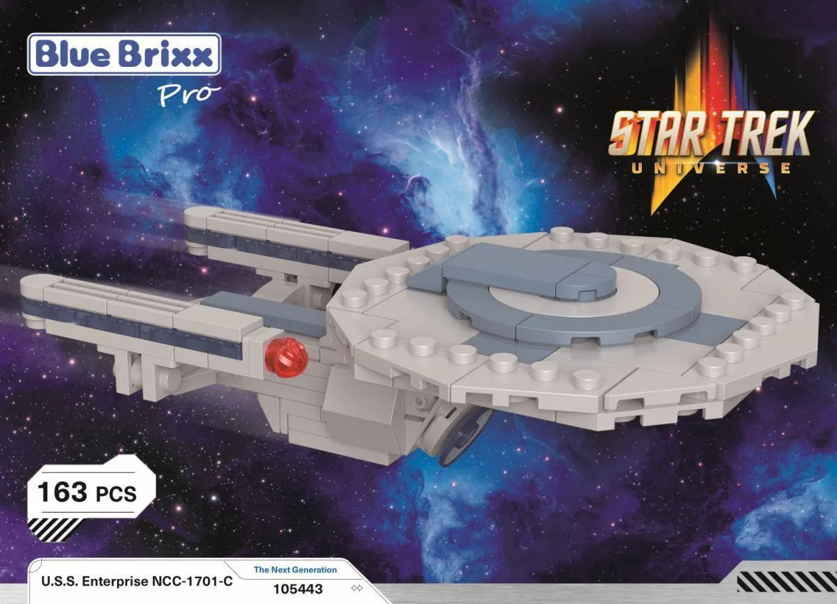 BlueBrixx USS Enterprise NCC-1701-C de STAR TREK (BB-105443) - prix | Brick Broker