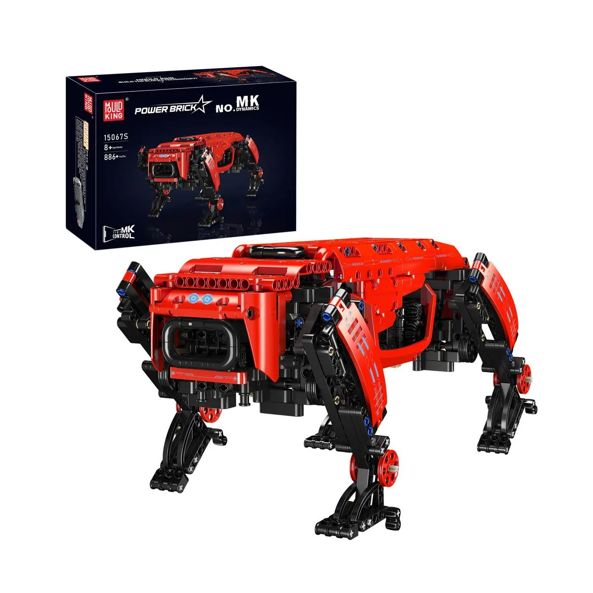 Mould King Robot-chien télécommandé de Boston (MOU-15067S) - prix | Brick Broker