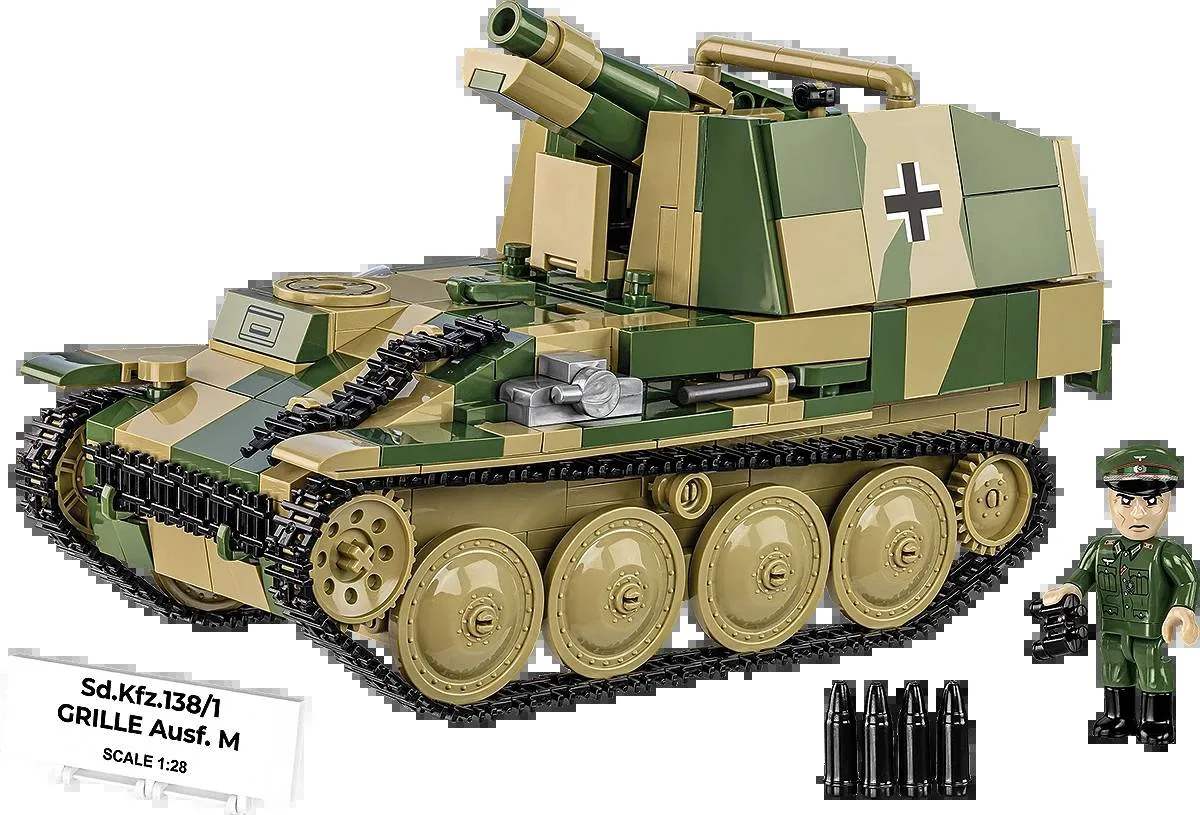 COBI Sd.Kfz. 138/1 Grille Ausf. M (COBI-2665) - prix | Brick Broker