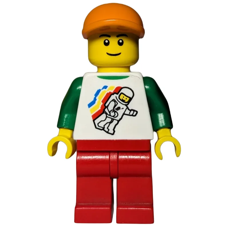 White Torso, Red Legs, Orange Cap — dans quels sets LEGO ? (fig-011857) | Brick Broker