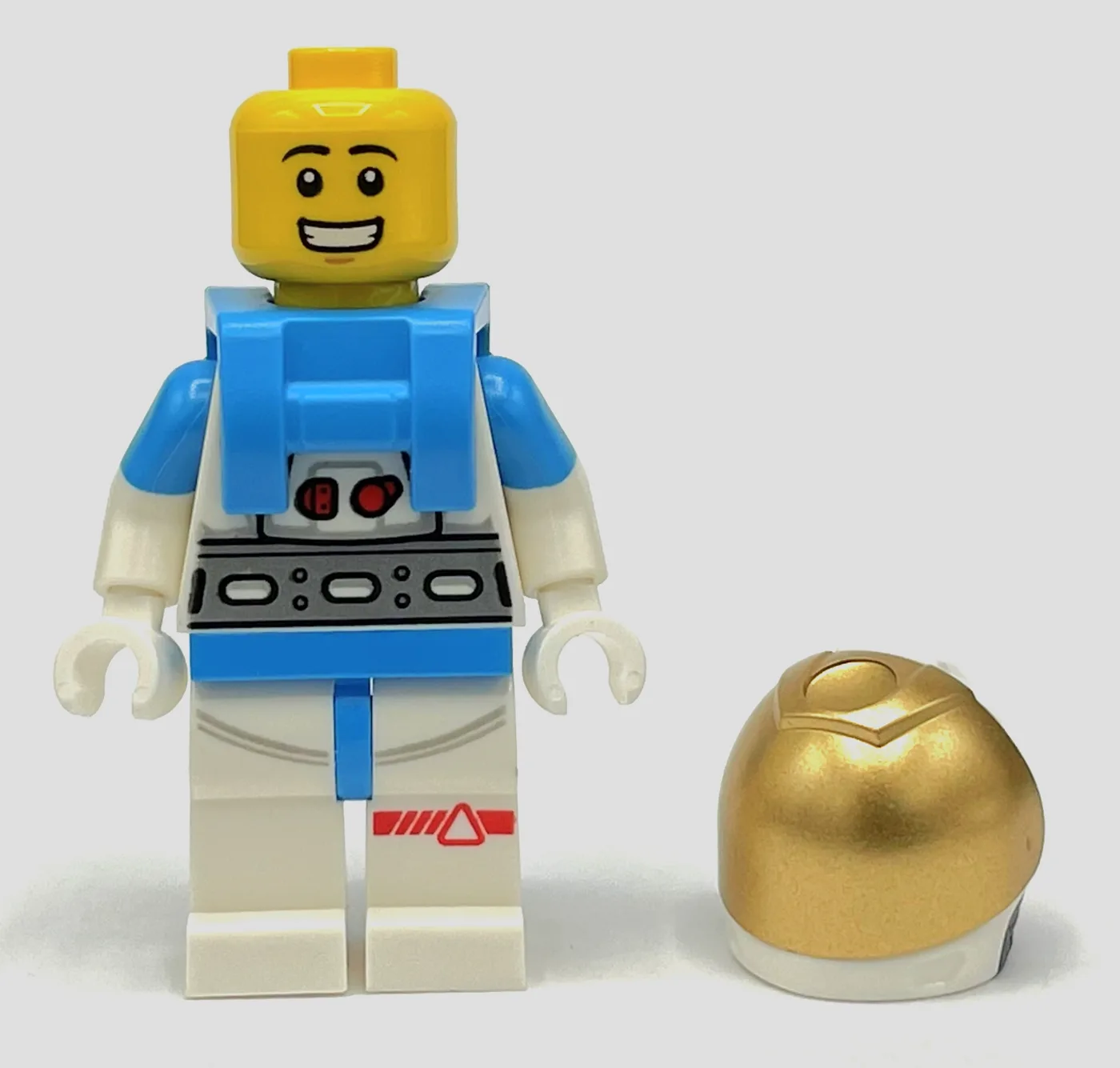 Astronaut, Male, White Spacesuit, Dark Azure… — minifigurine LEGO | Brick Broker