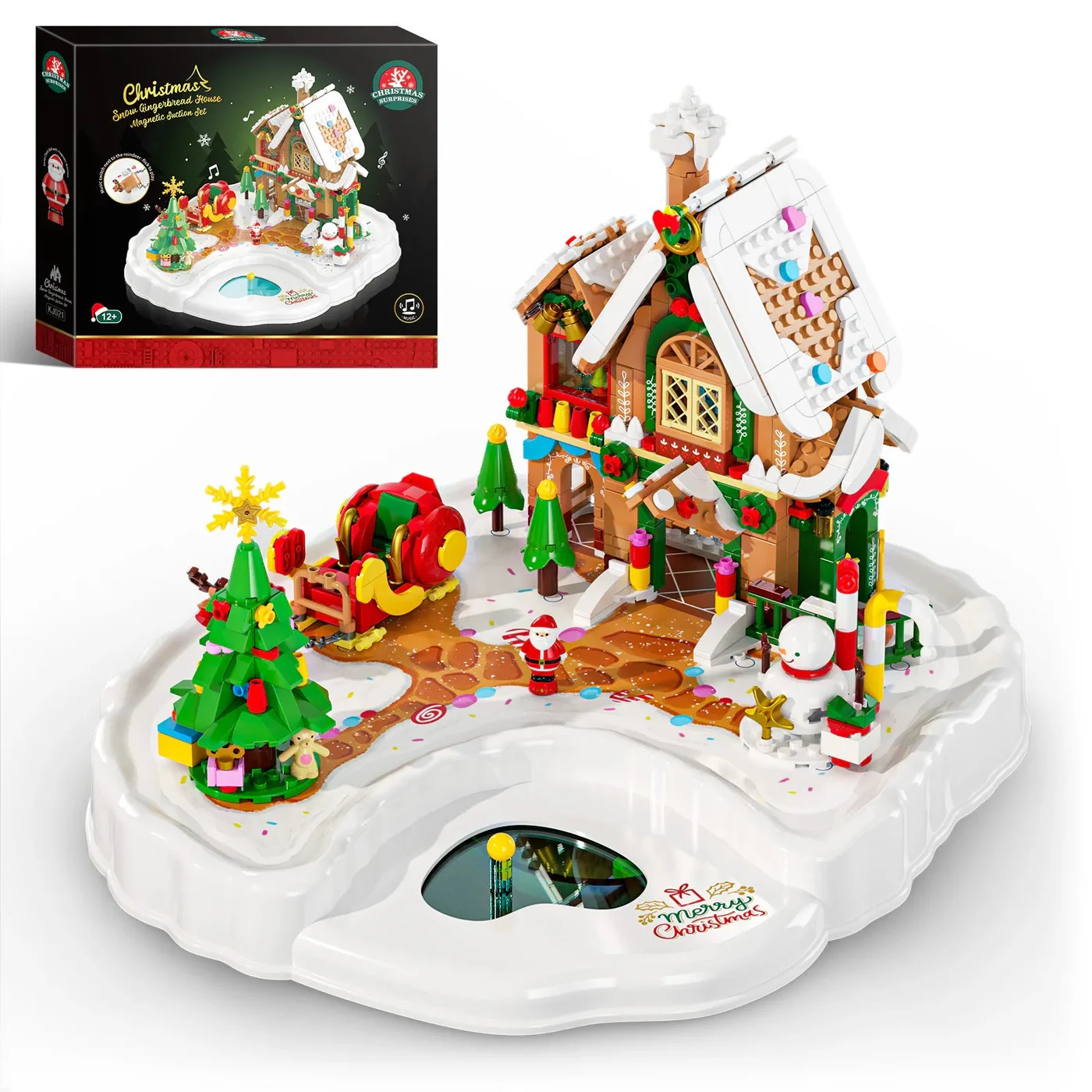 Jaki Village de Noël magnétique (JAK-KJ021) - prix | Brick Broker