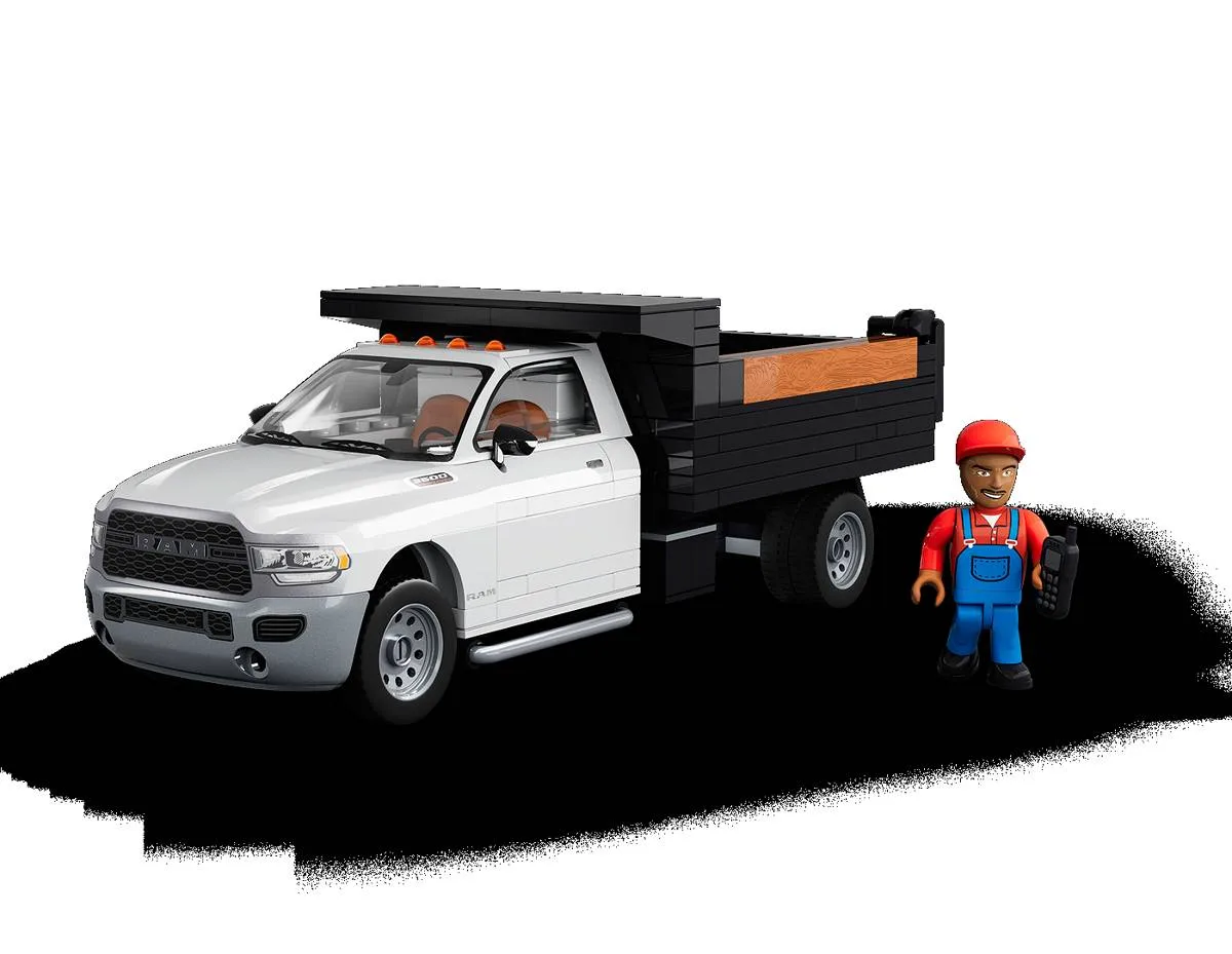 COBI RAM 3500 camion benne (COBI-24659) - prix | Brick Broker