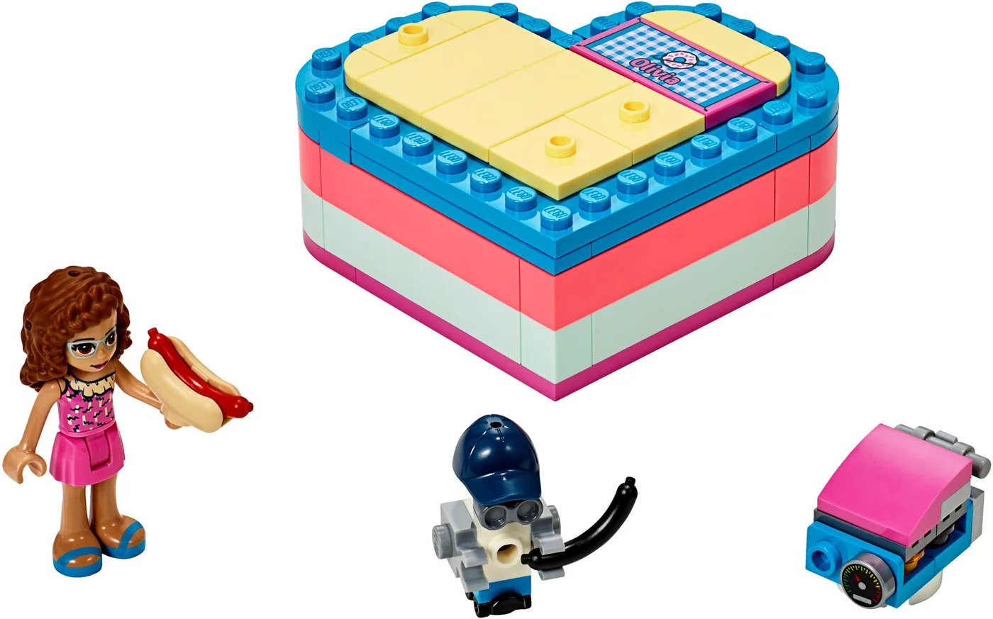 LEGO 41387 La Boîte Cœur Estivale d'Olivia - prix | Brick Broker