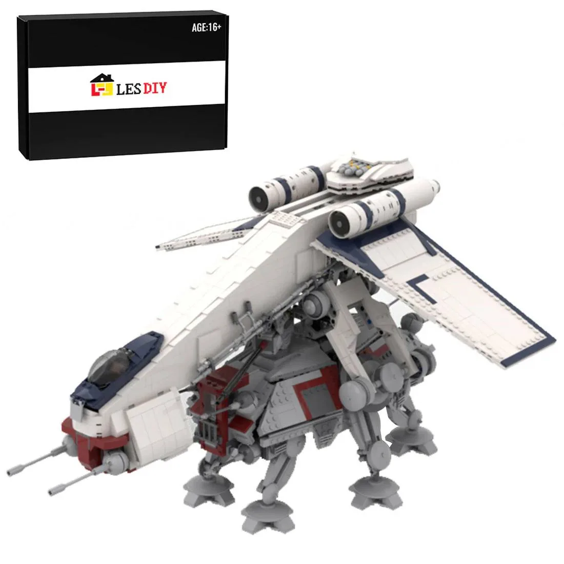 LesDiy Combiné Vaisseau de transport et Marcheur blindé Sci-Fi (LESDIY-4789094) - prix | Brick Broker