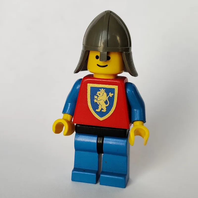 Knight (Crusader Lion) - Blue Legs, Neck Prot… — minifigurine LEGO | Brick Broker