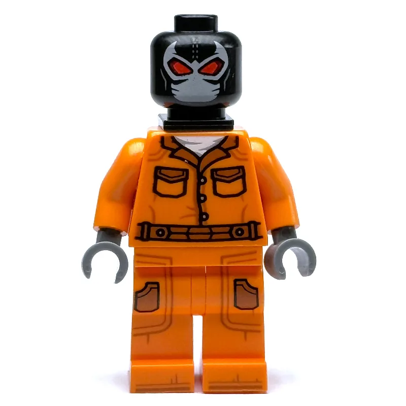 Bane, Prison Clothes, Neck Bracket — dans quels sets LEGO ? (fig-016829) | Brick Broker
