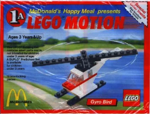 1645 Lego Motion 1A, Oiseau Gyro - prix et où acheter | Brick Broker