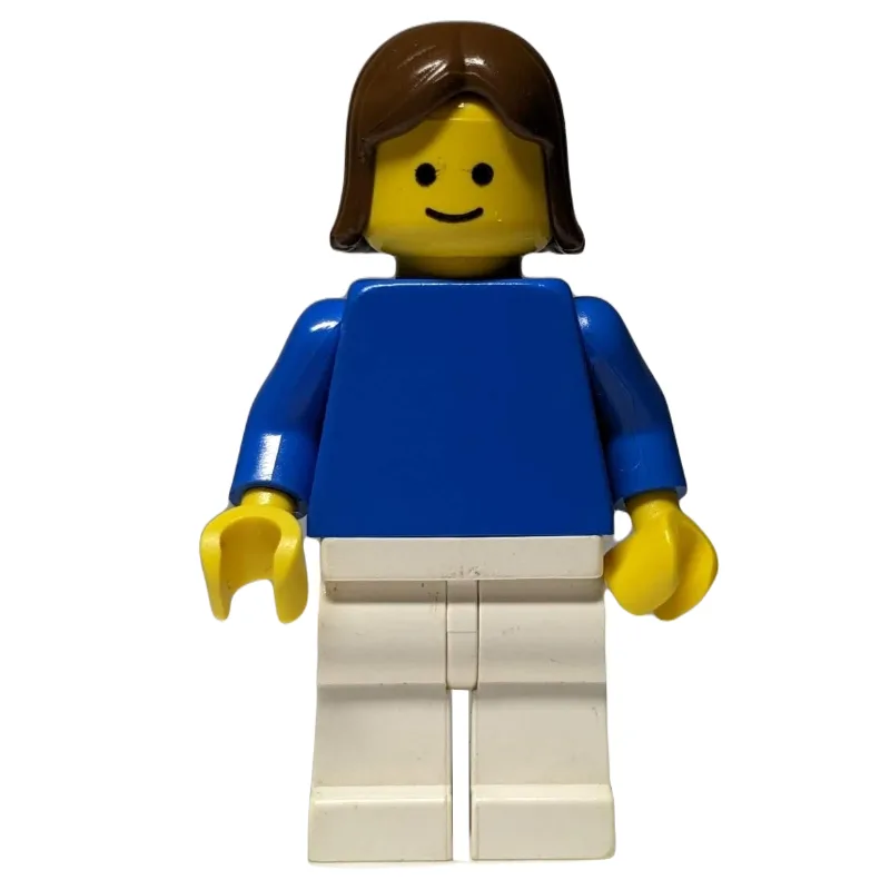 Woman - Blue Torso, White Legs — dans quels sets LEGO ? (fig-004394) | Brick Broker