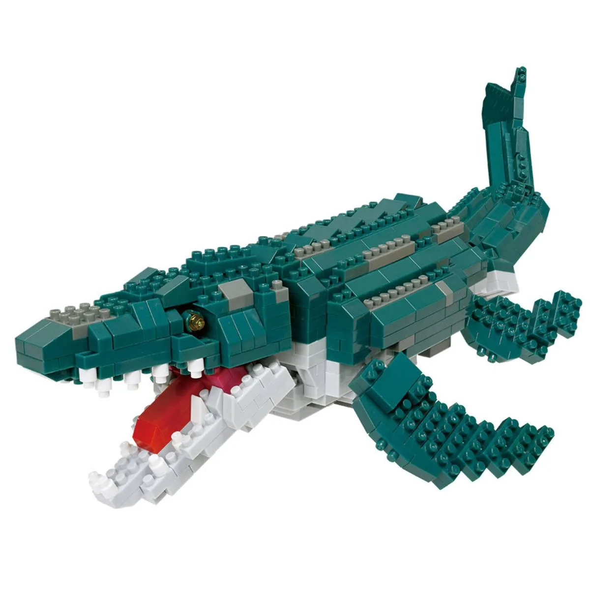 nanoblock Édition Deluxe Dinosaure Mosasaure (NBM-053) - prix | Brick Broker