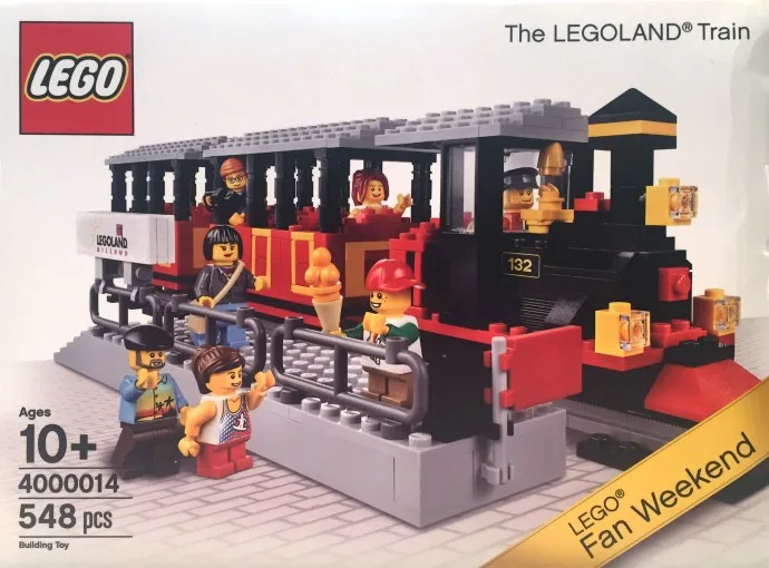4000014 Le Train LEGOLAND (Version LEGO Fan Weekend Skaerbaek) - prix | Brick Broker