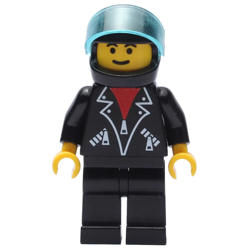 Black Jacket, Black Legs, Black Helmet — dans quels sets LEGO ? (fig-007351) | Brick Broker